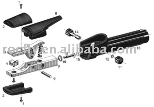 carbon arc gouging torch Flair 600 Spare parts