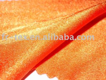 fashionable sportwear Bright shiny nylon spandex fabric