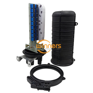 1 em 4 out splice fecho 36 portas adaptadores SC