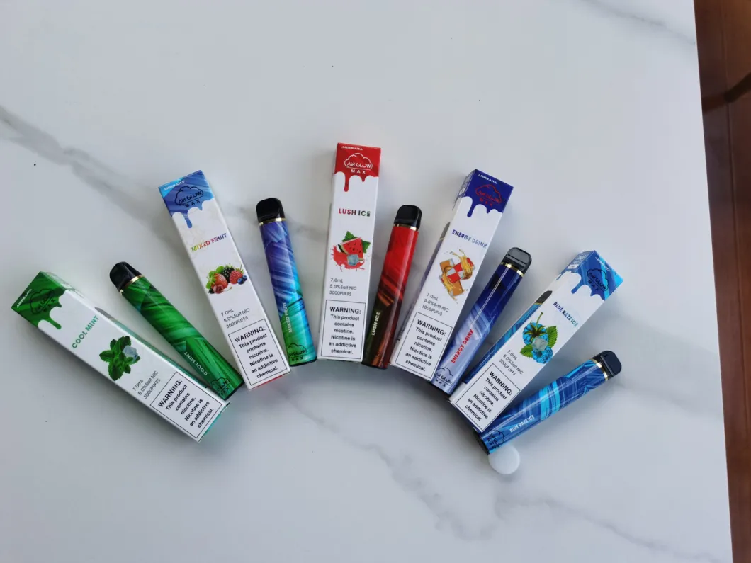 Us Australia Russia Hot Sell 3000 Puffs Disposable Vape Pen with 5% Nic Salt