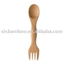 Bamboo Kitchen Utensils for Kids Spork