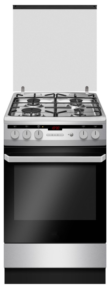 Gas-electric Stove and Oven with Lid
