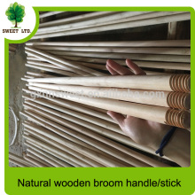Eucalyputs natural wood handle wood broom stick customized size