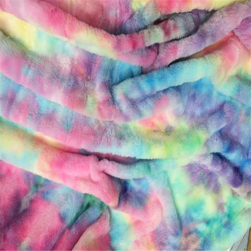 Tie-dyed Flannel Fabric Tie-dyed Flannel Fabric
