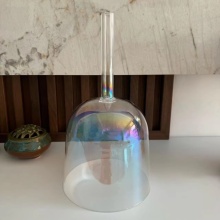 Clear Colorful Sound Healing Quartz Crystal Singing Bowls for Alchemy Sound Therapy