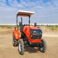 Traktor pertanian roda 4WD dengan suku cadang opsional