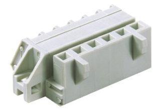 Angled Female 6P16A 15A MCS Connector With Finxing Flanges