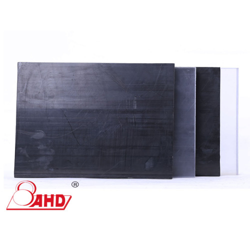 Folha de policarbonato de PC de cor semi-acabada/preta de cor preta