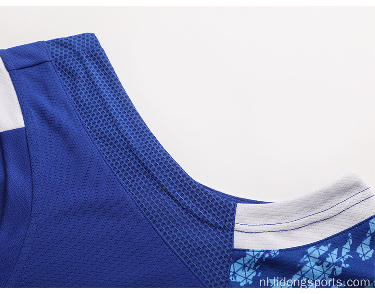 Nieuwe stijl aangepaste print logo basketball jersey shorts