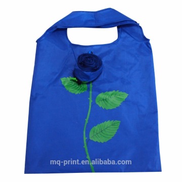 Promotional 190T nylon foldable shopping bag