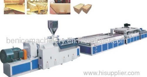 Wood And Plastic Profile Production Line 