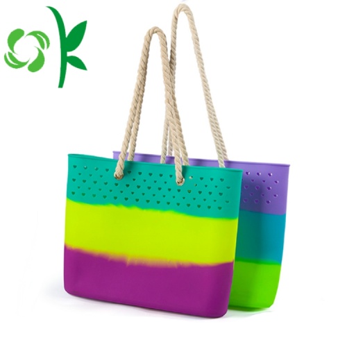 Terlaris Durale Silicone Beach Bag dengan Rope Handles