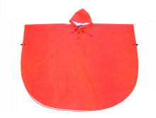 Children Red PVC Rain Poncho