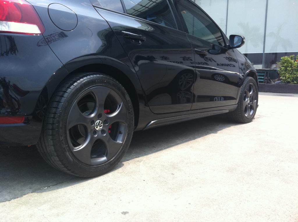 Carbon Fiber MK6 Side Skirts for VW Golf VI MK6 GTI Auto parts