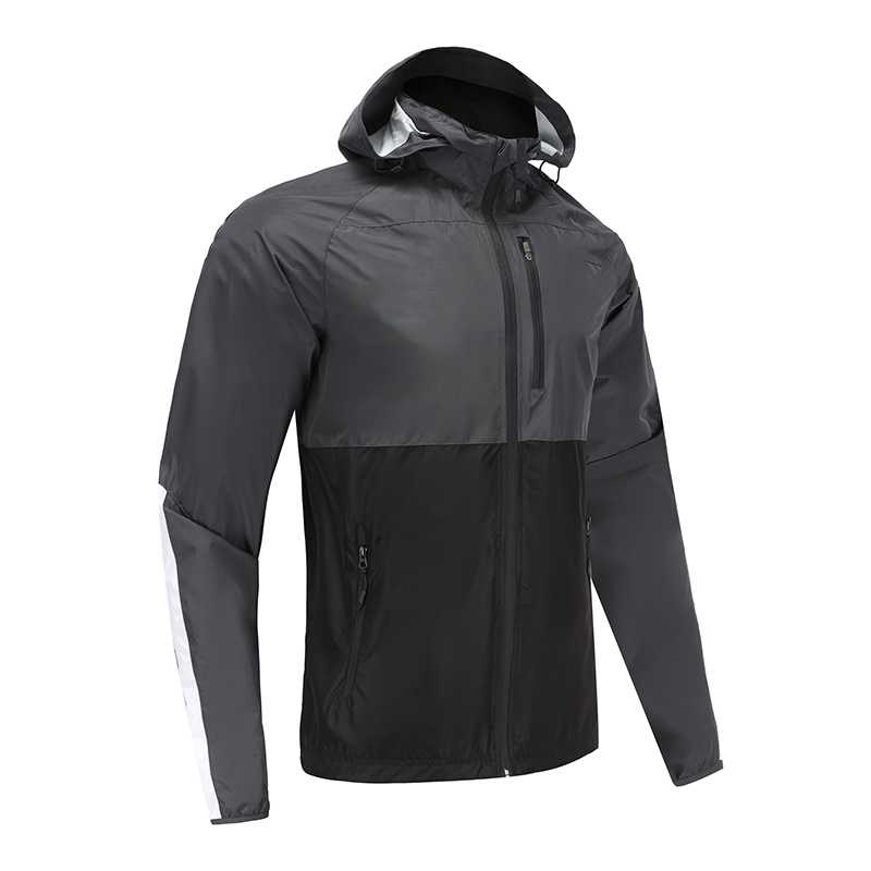 Mens Soccer Wear Zip Up Coat