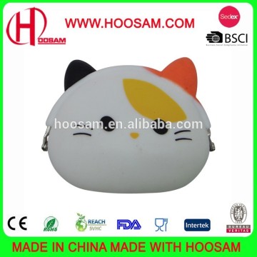 Fashionable Promotional Silicone Coin Purse