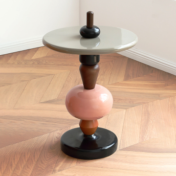 Creative side table modern fiberglass side table removable