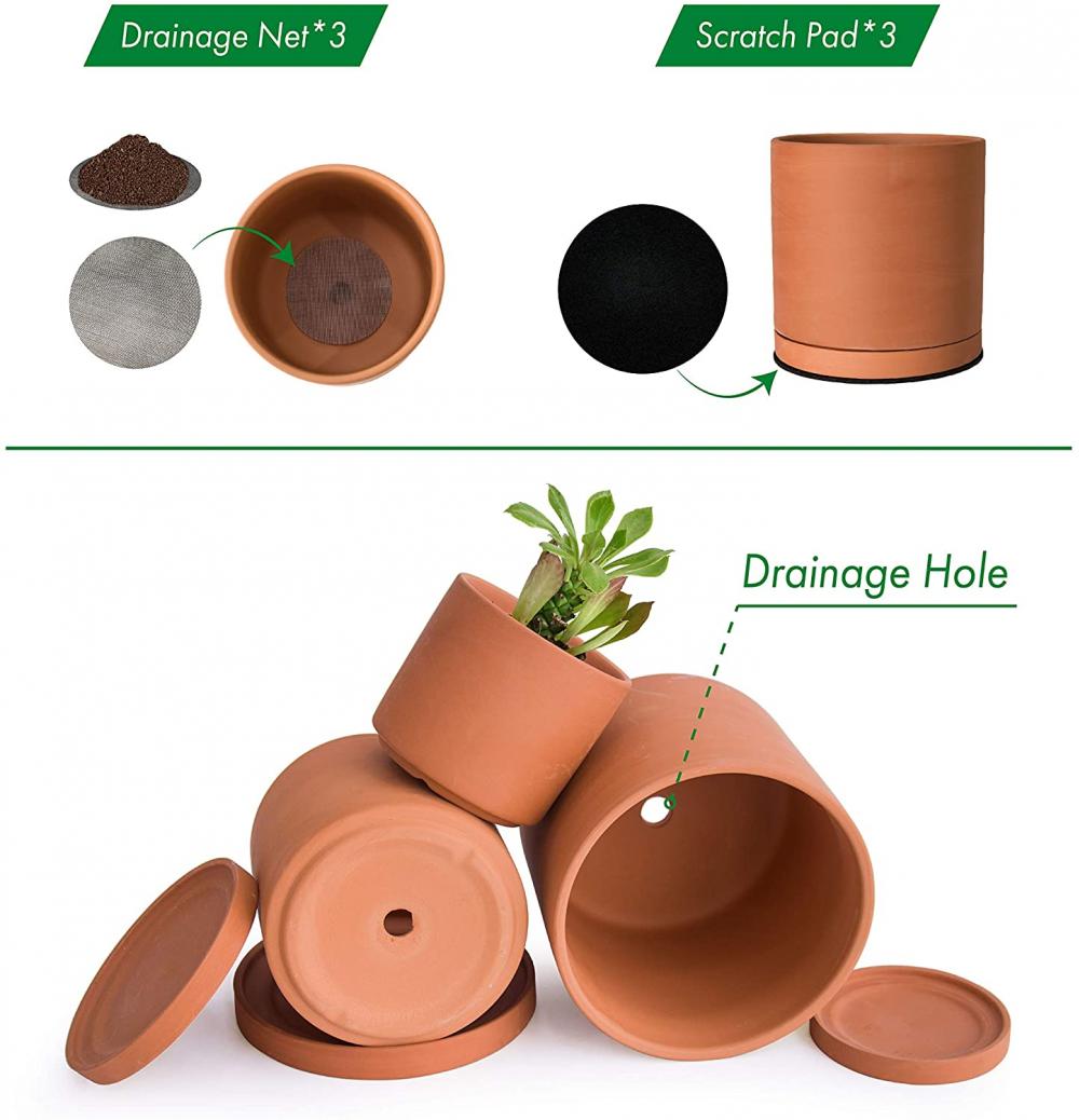 Terracotta Pots για φυτά