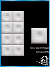 Imitation faux leather wall panels