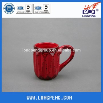 Wholesale Red Ceramic Coffee Mugs