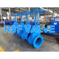 OS&Y rising stem resilient seat gate valve