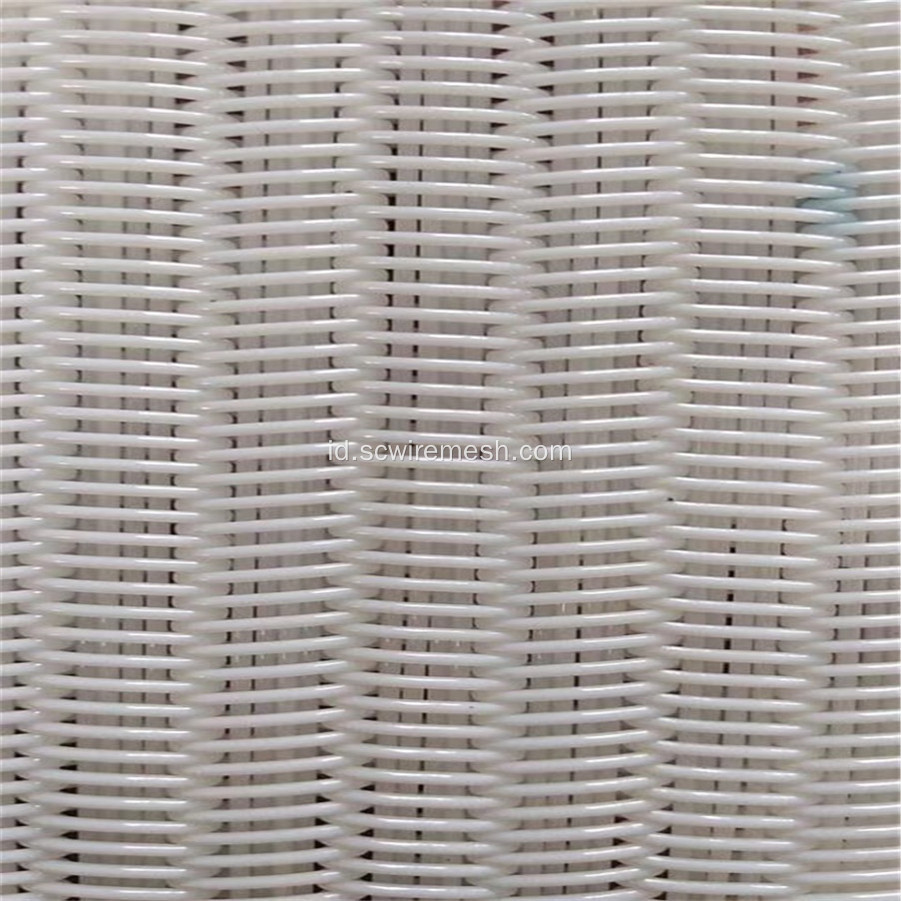 Filter Polyester Sprial Tekan Mesh Belt