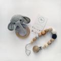 Collana di Massaggiagengive Elefante fatta a mano creativa