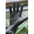 Guantes desechables de nitrilo negros