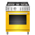 30 inch All Gas Range 4 Brass Burner