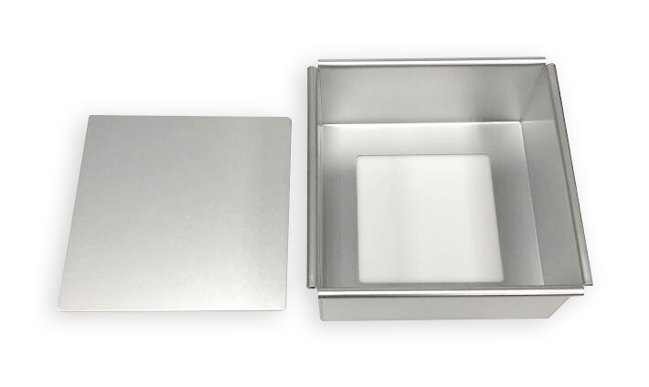 4'5'6'8'10' Square Aluminium Alloy Cake Mold (8)