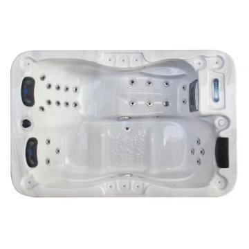Simple outdoor spa acrylic massage whirlpool hot tub