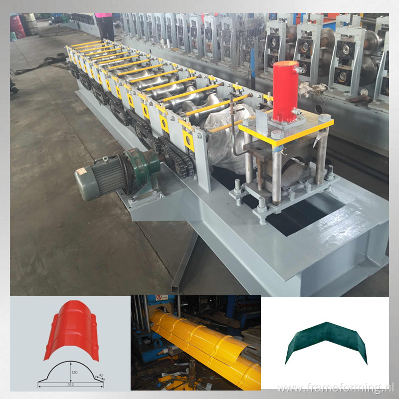 Hotsale steel ridge cap roll forming machine