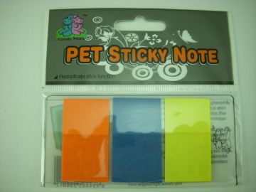 3 Color Removable Customized Sticky Notes, Personalized Memo Pad