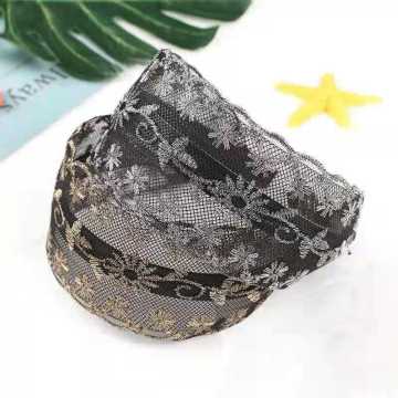 DomoHo Retro Women's Lace Bow Headband