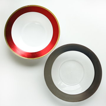 Wholesale cheap 12oz round ps disposable plastic bowl