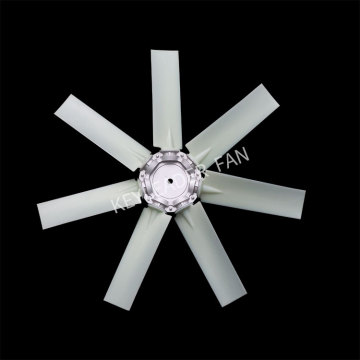 7 blades axial impeller for hovercraft