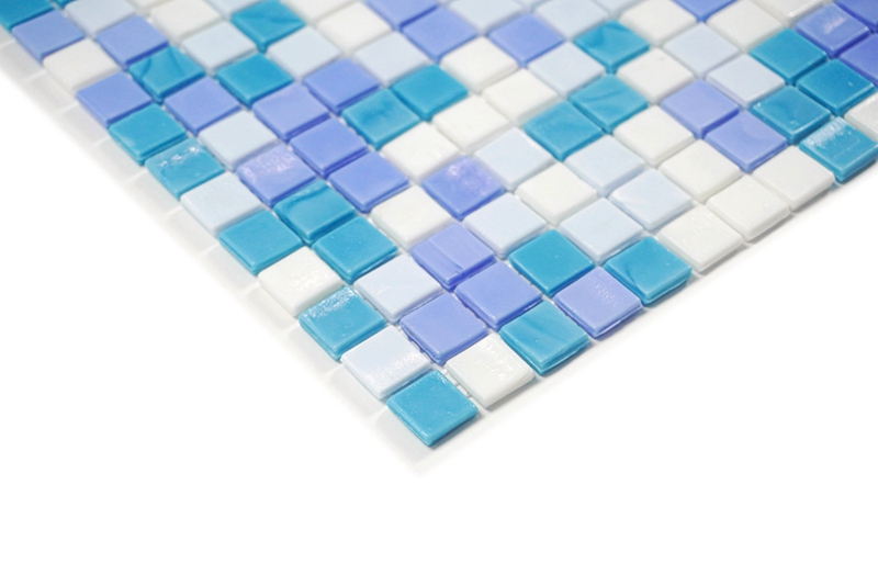 Classic swimming pool mosaic tiles