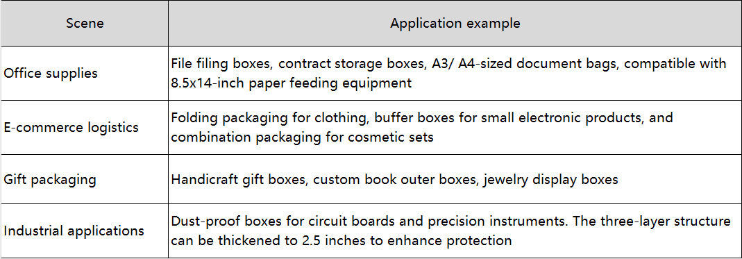 collapsible cardboard box