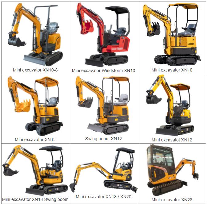 Rhinoceros XN12 for sale mini excavator