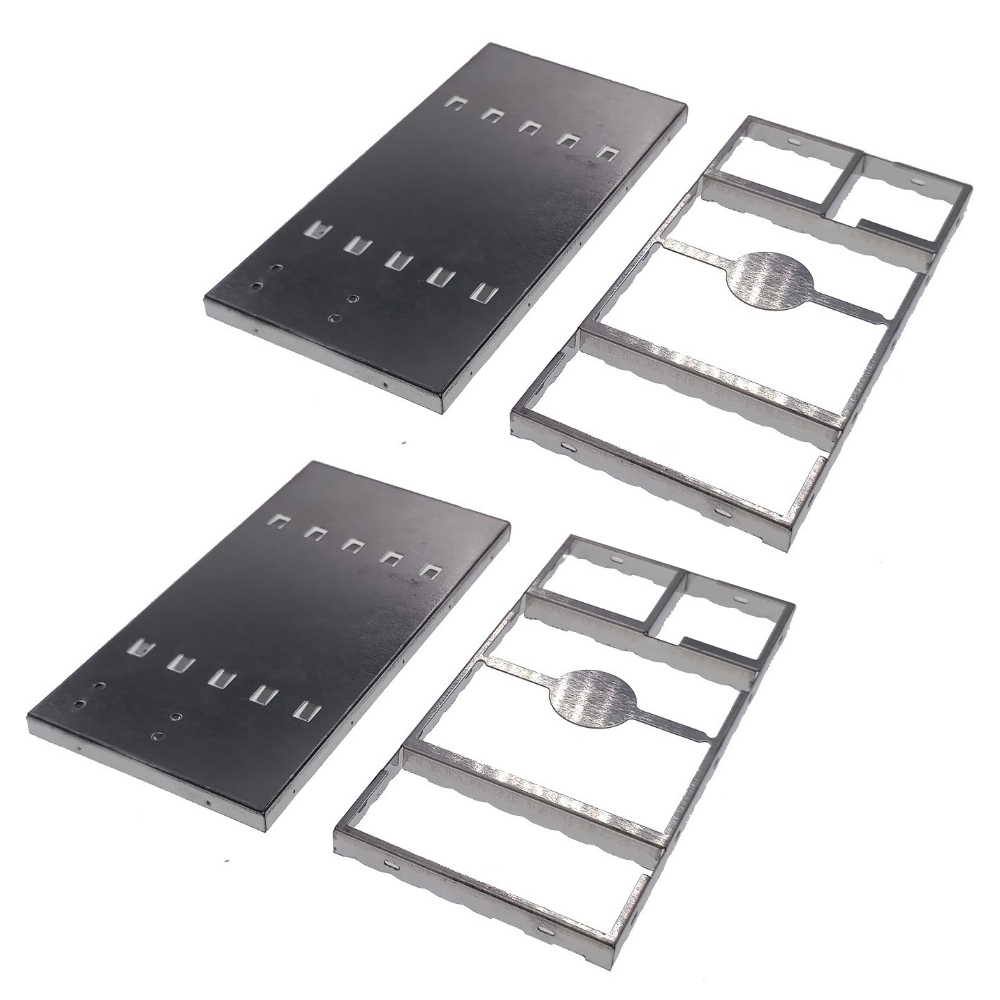 Customized Steel Stamping Plate PCB Board Cover Part