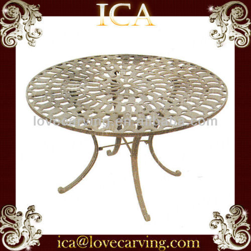 Cast iron table,cast iron patio table,cast iron t-slot table,iron table,cast iron garden furniture