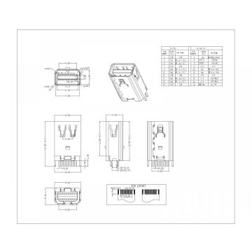 Μίνι δοχείο θύρας οθόνης (Straddle 1.6mm λυγισμένα πόδια)