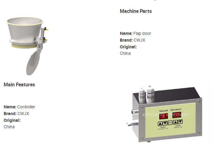 Vacuum Feeder Conveyor