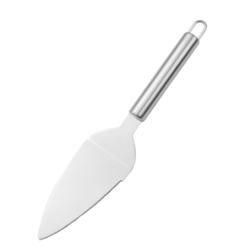 Stainless steel pizza shovel