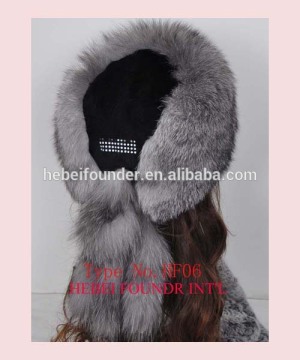 Fox fur hats