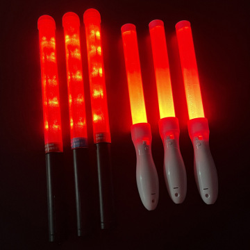 Remote control led light up sticks flashing different colors at stocks led luminous sticks