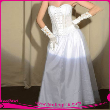 Drop Shipping Bridal Tight Lacing Corset Dress