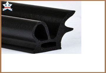 Rubber shaped sponge for car