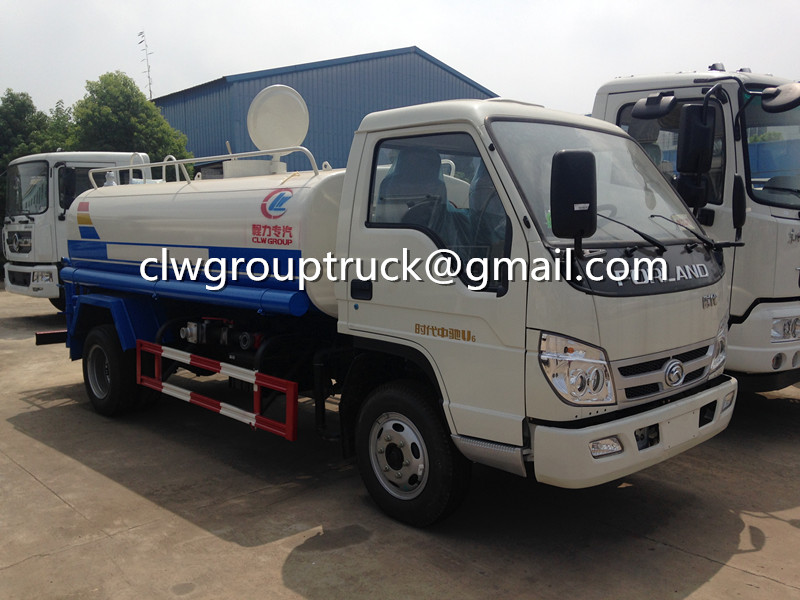 FOTON 6CBM Water Tanker شاحنة الرفع