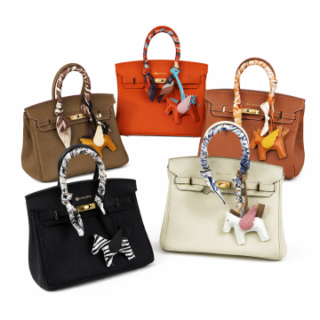 Ladies' fashionable genuine leather handbag